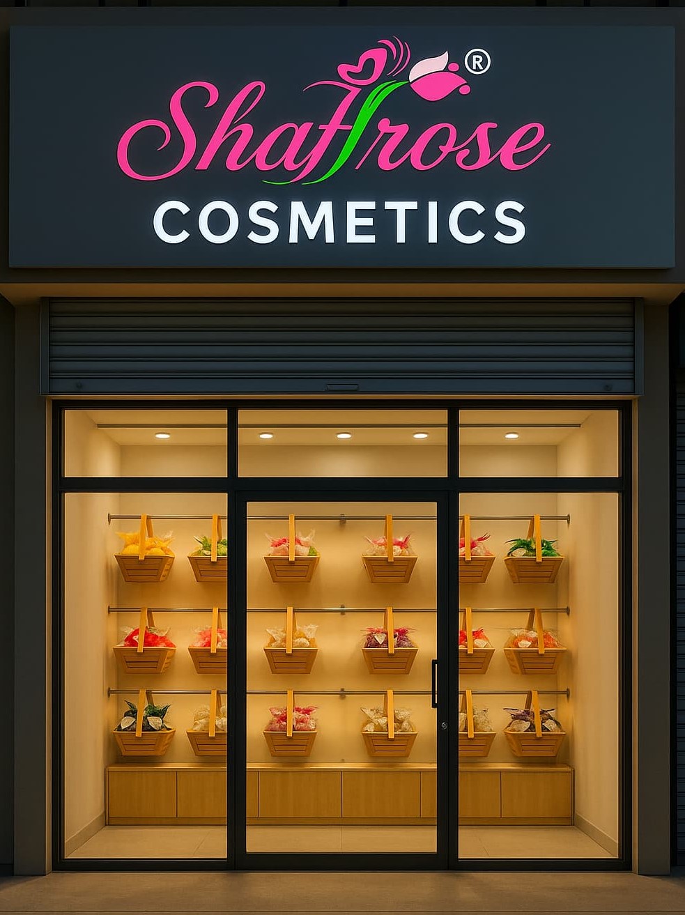 SHAFFROSE Logo