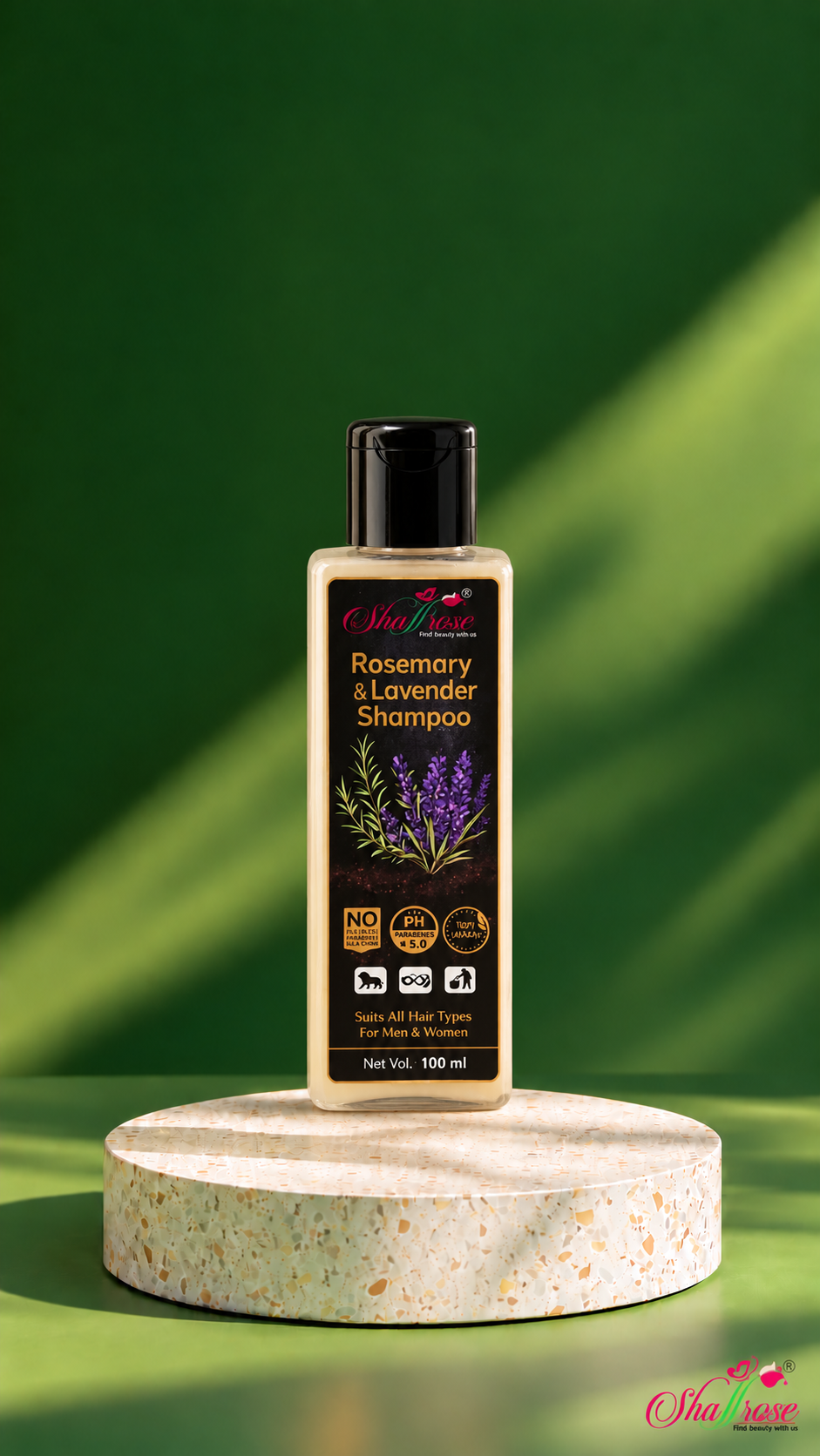 100 ML-Rosemary & Lavender Shampoo