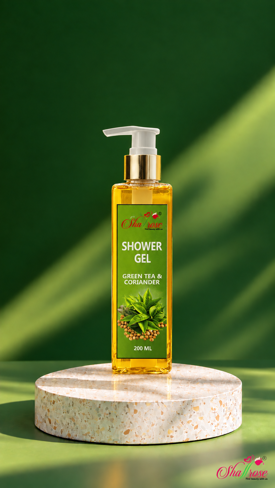 Green Tea & Coriander Shower Gel