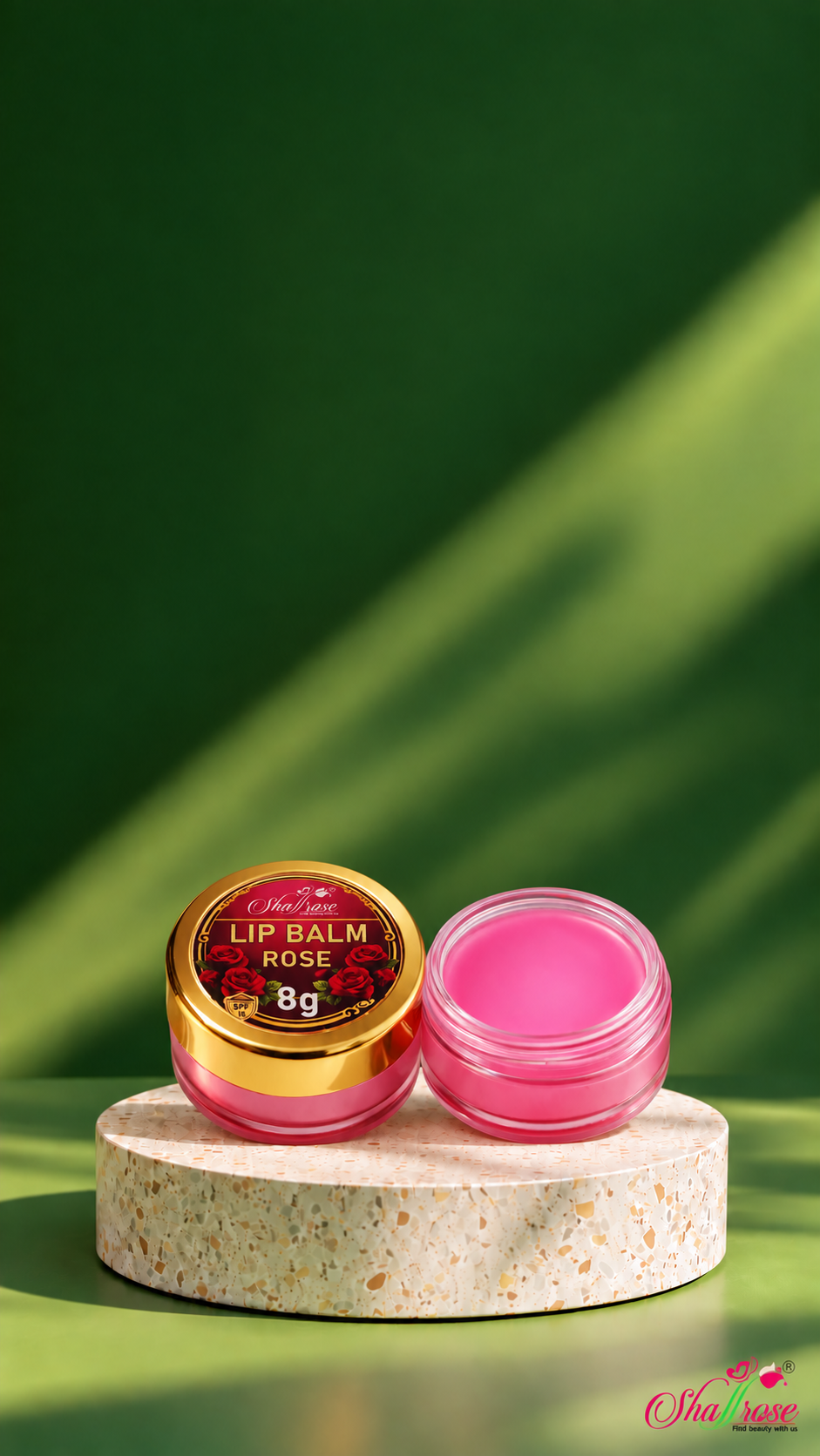 Rose Lip Balm & SPF 15