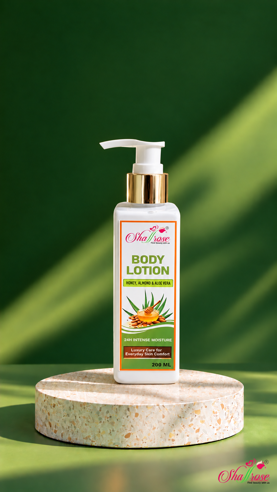 Body Lotion (Honey, Almond & Aloe Vera)