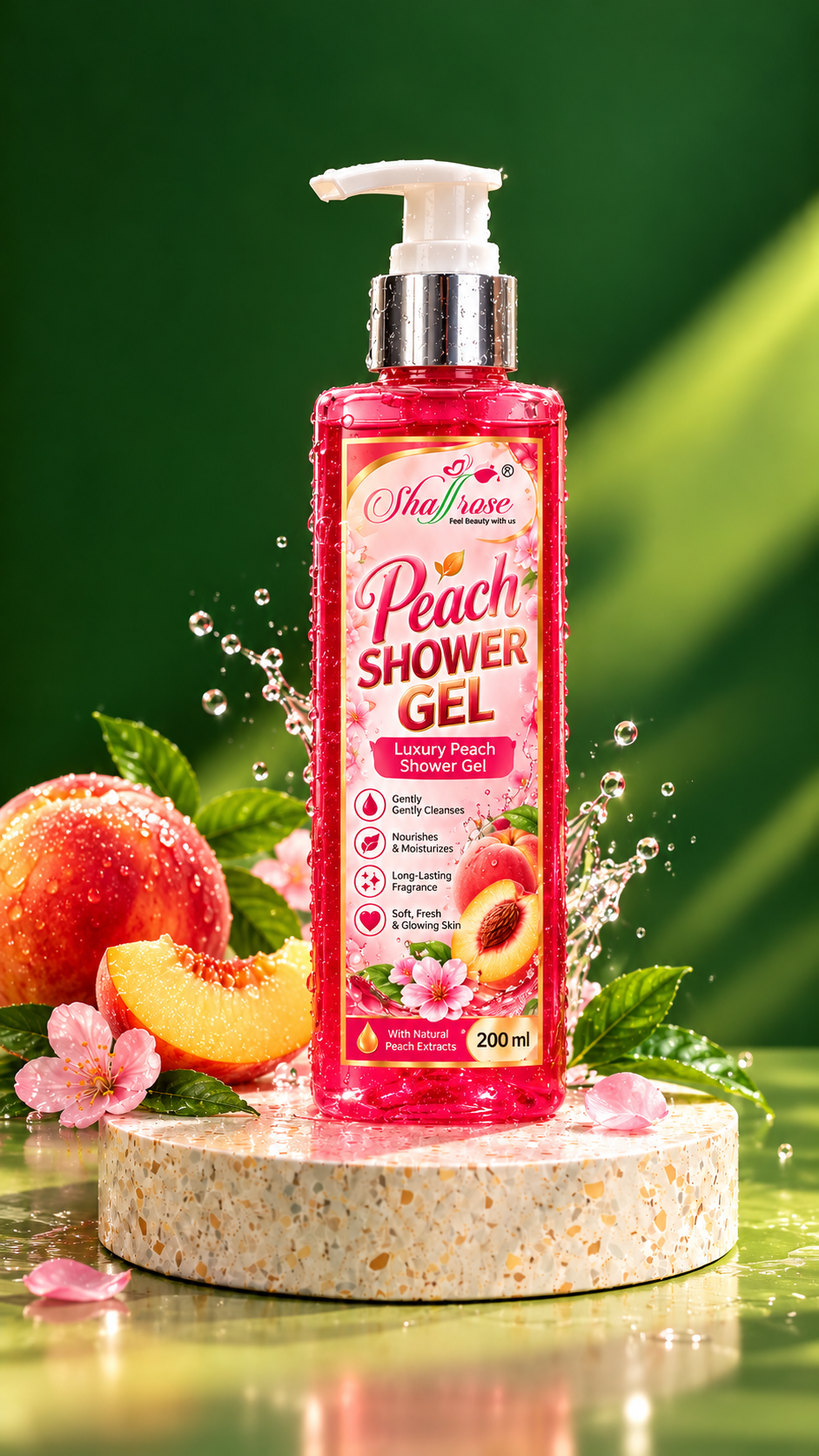 PEACH BLISS LUXURY SHOWER GEL – 200 ML