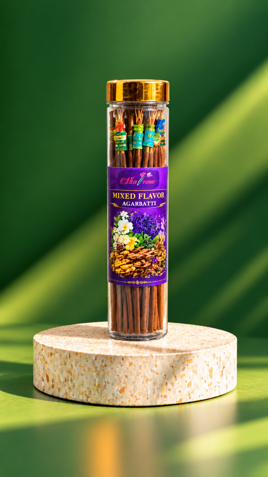 MIXED FLAVOR AGARBATTI 100 GM