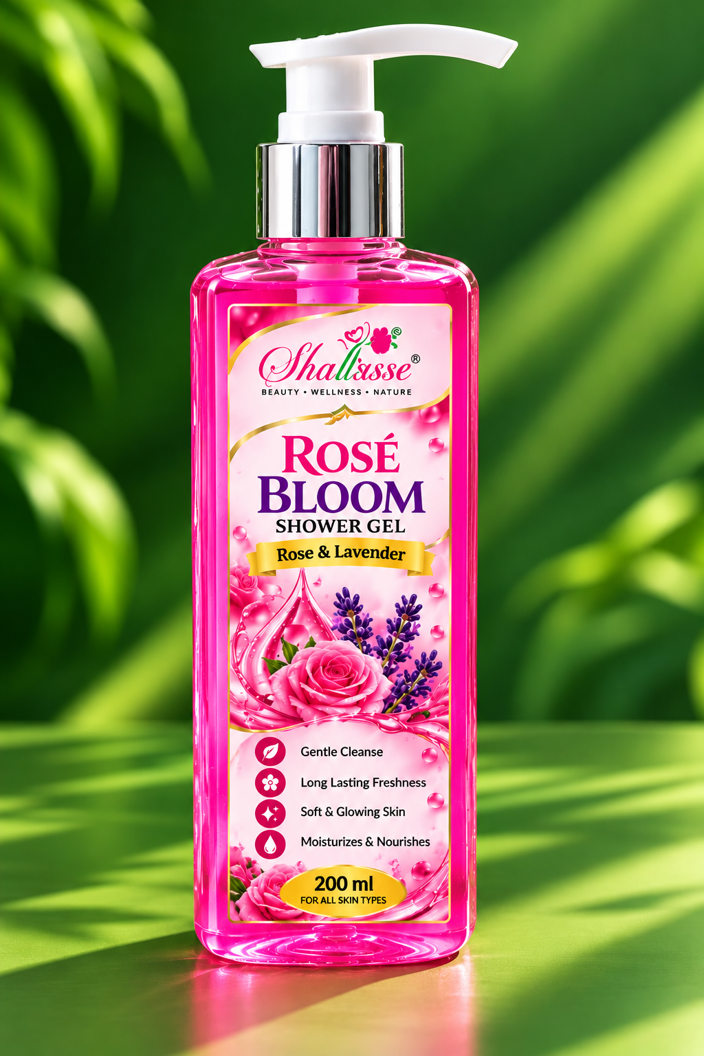 ROSE BLOOM SHOWER GEL – 200 ML